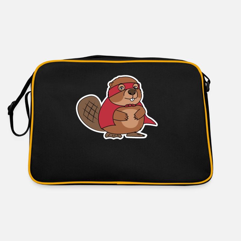 Cadeau de natation de la vie super-rivière castor rivière Sac Retro