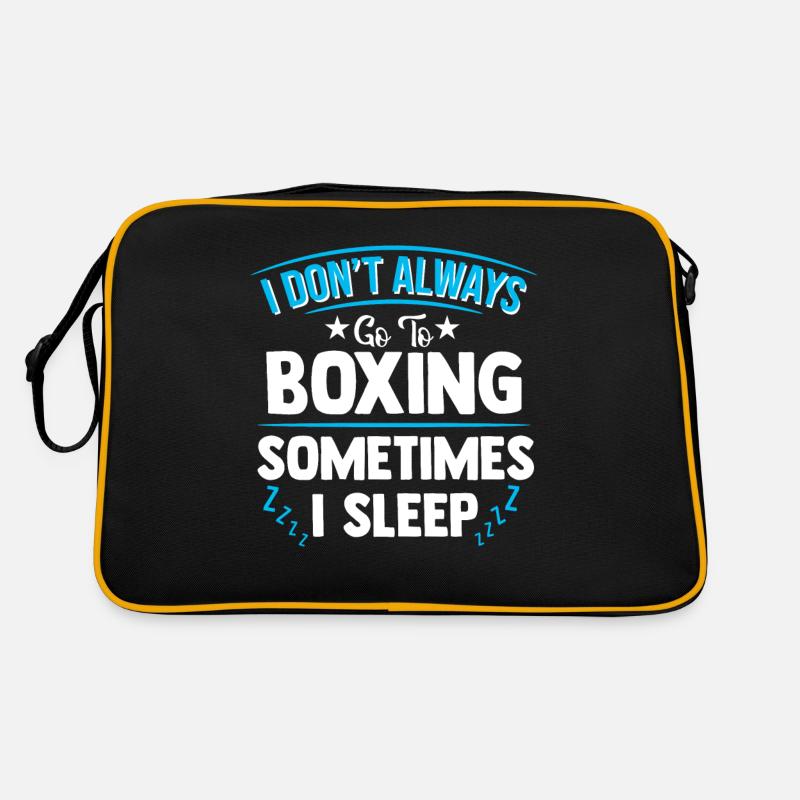 boxing - Retro Bag - black/gold