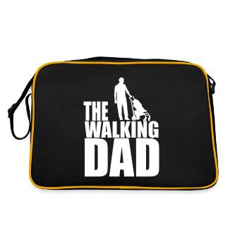 The Walking Dad - Sac Retro - noir/or - Dos
