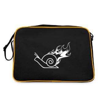 Escargot - Escargot - En Feu - Sac Retro - noir/or - Dos