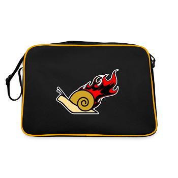 Escargot - Escargot - En Feu - Sac Retro - noir/or - Dos