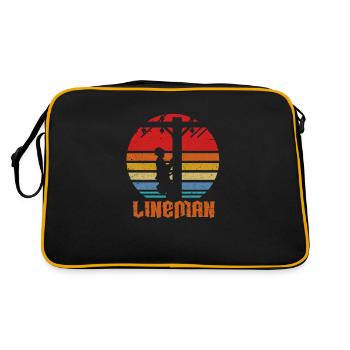 network electricians - Retro Bag - black/gold - Back