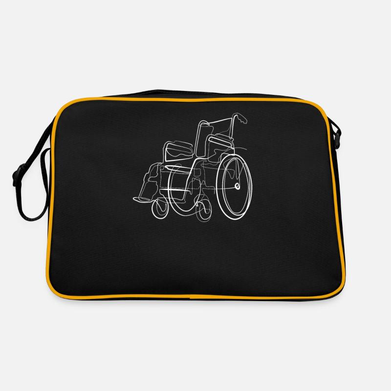 Wheelchair handicap Retro Bag