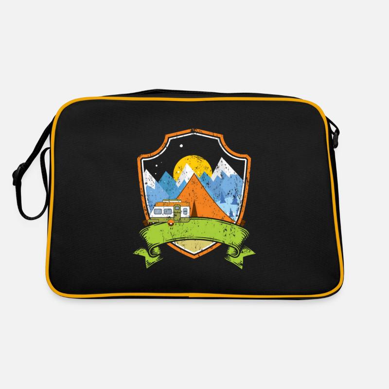 Camping Retro Tasche