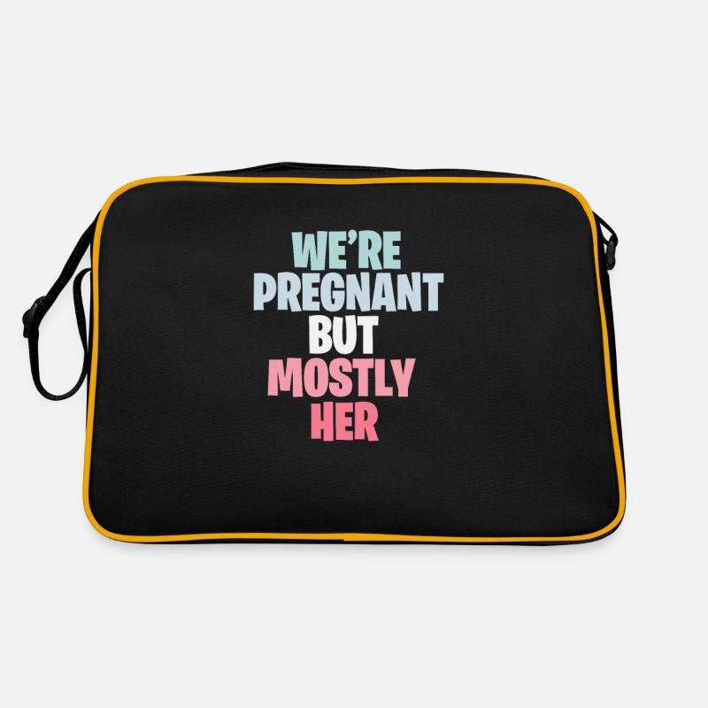 Cadeau de grossesse bébé bébé enceinte Sac Retro