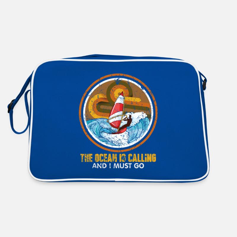 Windsurfen Retro Tasche
