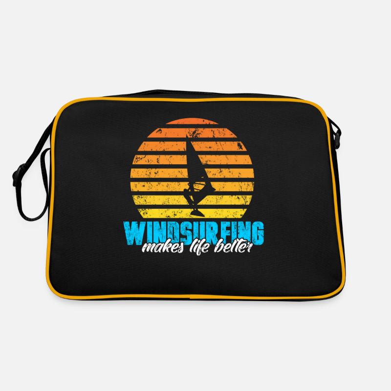 Windsurfen Retro Tasche