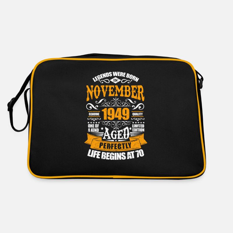 November 1949 - Retro Bag - black/gold
