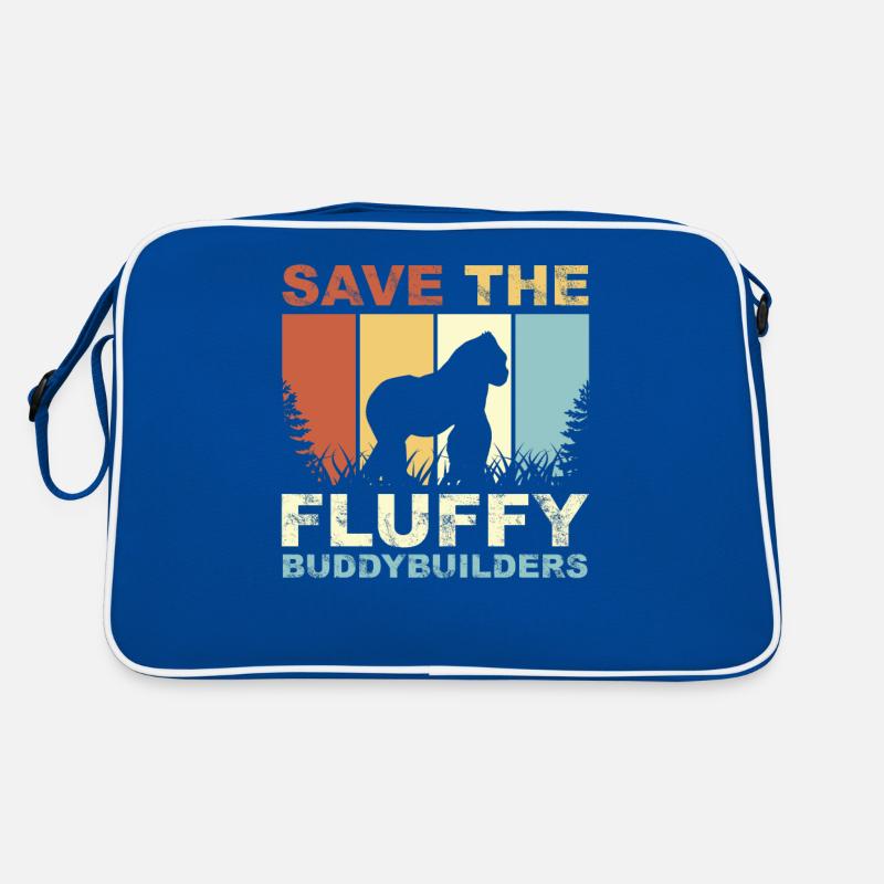 Gorilla Tierpfleger Retro Tasche