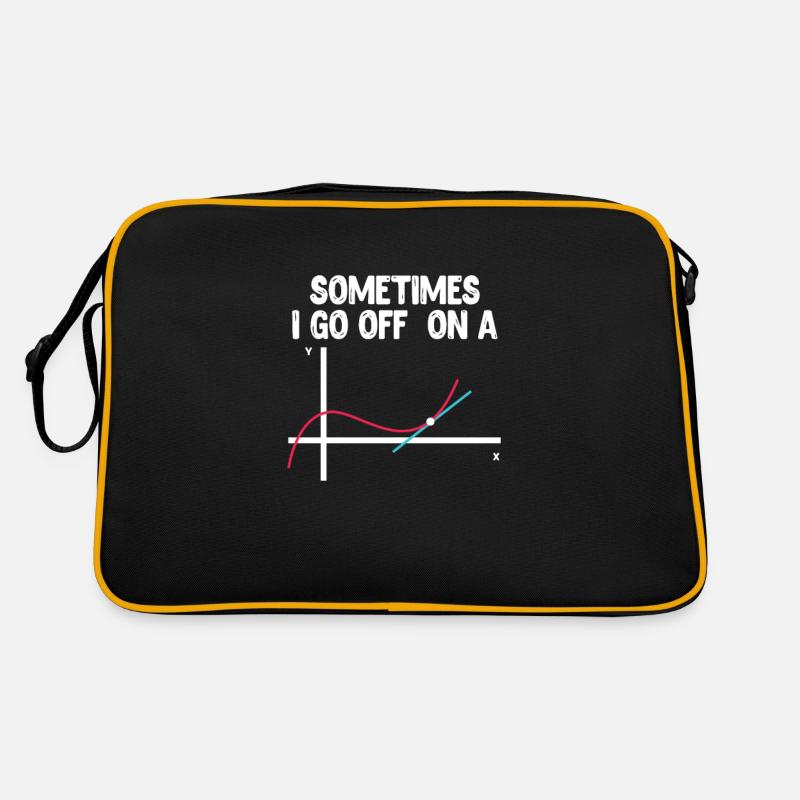 Professeur professeur math math cadeau scolaire Sac Retro