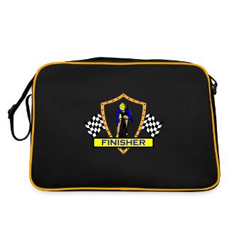 Road Bike - Finisher - Retro Bag - black/gold - Back