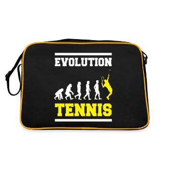 Tennis Evolution Sport Gift - Sac Retro - noir/or - Dos