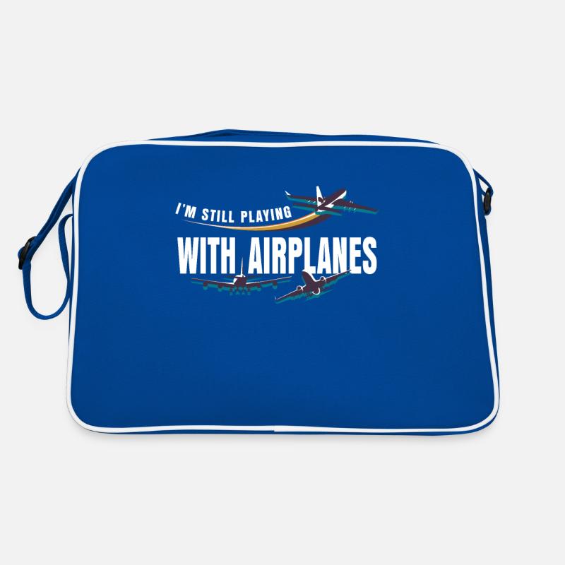 Flugzeug Retro Tasche