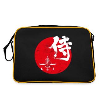 Samouraï art japonais - Sac Retro - noir/or - Dos