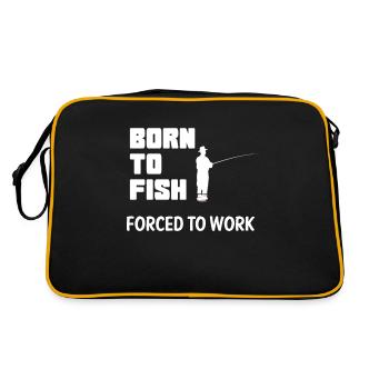 Fishing fishing - Retro Bag - black/gold - Back