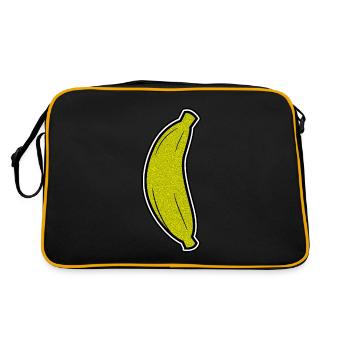 Banane banane - Sac Retro - noir/or - Dos