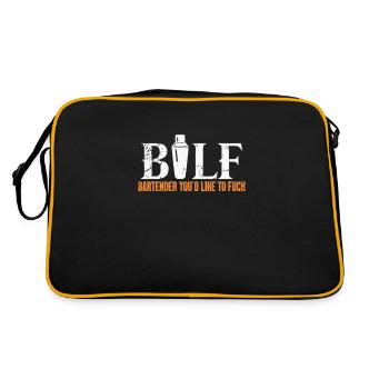 barkeeper - Retro Bag - black/gold - Back
