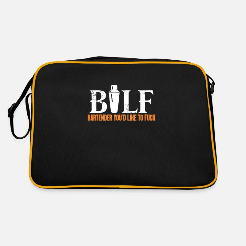 Bartender Bar Drink Cocktail Bartender Gift Retro Bag