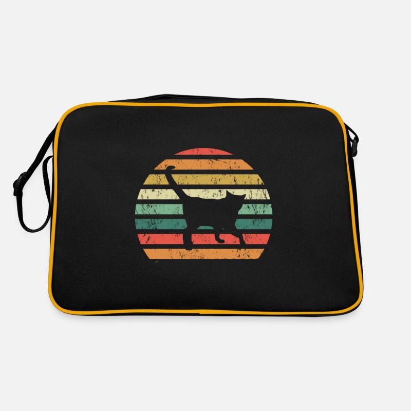 Cat retro Retro Bag