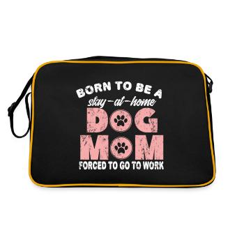 Chiens Maman - Sac Retro - noir/or - Dos