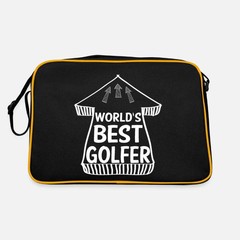 Golf golfen Retro Tasche