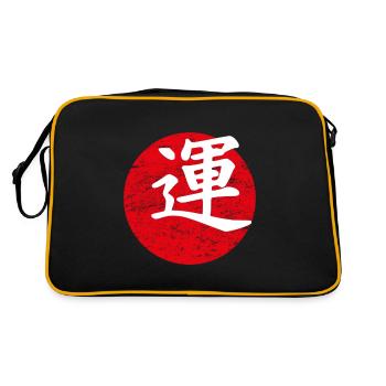 Le bonheur de l’art japonais - Sac Retro - noir/or - Dos