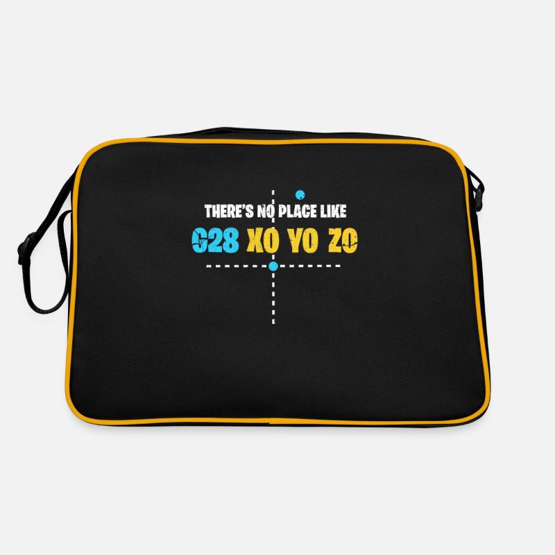 3d Druck Drucker G28 3d Printer Printing Geschenk - Retro Tasche - Schwarz/Gold