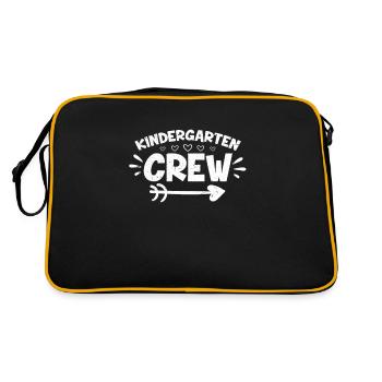 Kindergarten - Sac Retro - noir/or - Dos