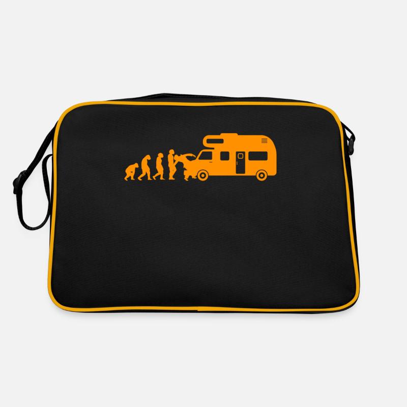 Evolution Campingwagen Camper Camping Wohnwagen Retro Tasche