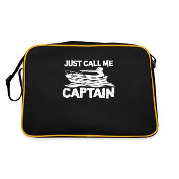 capitaine - Sac Retro - noir/or - Dos