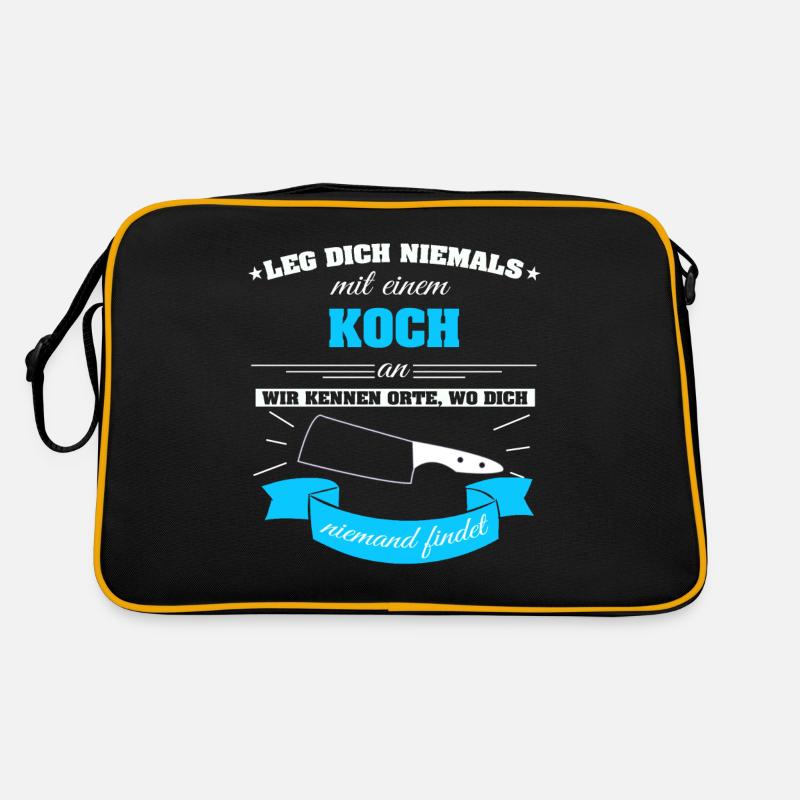 Koch kochen Retro Tasche
