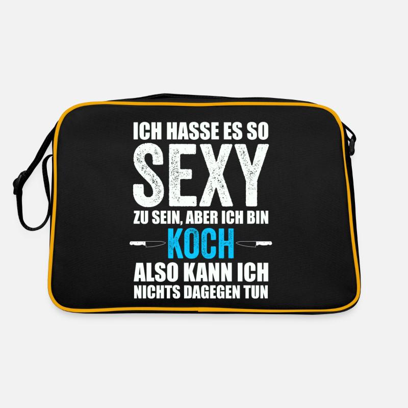 Koch kochen Retro Tasche