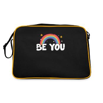 LGBT - Sac Retro - noir/or - Dos