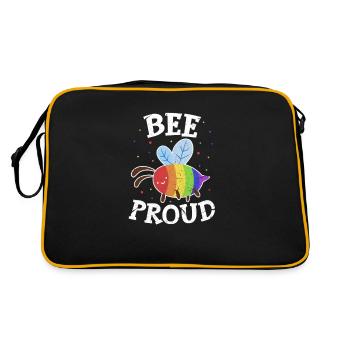 LGBT - Sac Retro - noir/or - Dos