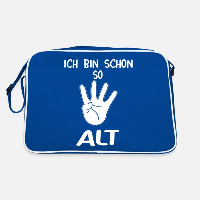 I am already 4 years old Retro Bag