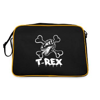 T-REX - Thyrannosaurus Rex - Retro Bag - black/gold - Back