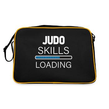 Judo skills - Retro Bag - black/gold - Back
