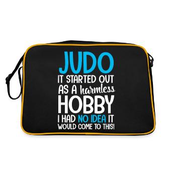 judo - Retro Bag - black/gold - Back