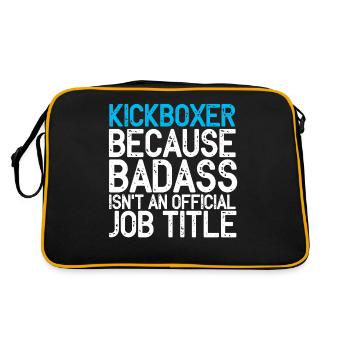 Kickboxing Kickboxing - Retro Bag - black/gold - Back