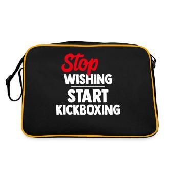 Kickboxing Kickboxing - Retro Bag - black/gold - Back