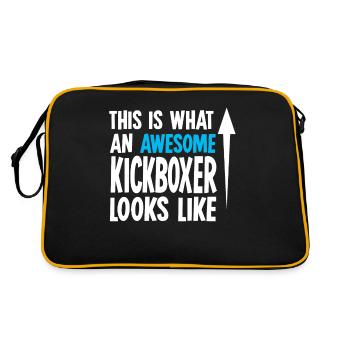 Kickboxing Kickboxing - Retro Bag - black/gold - Back
