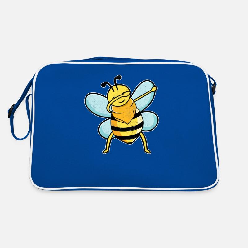 Dabbing Biene Imker & Bienenzüchter Retro Tasche