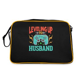 wedding - Retro Bag - black/gold - Back