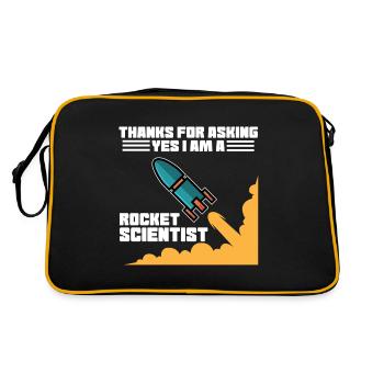 Rocket scientist rocket scientist - Retro Bag - black/gold - Back