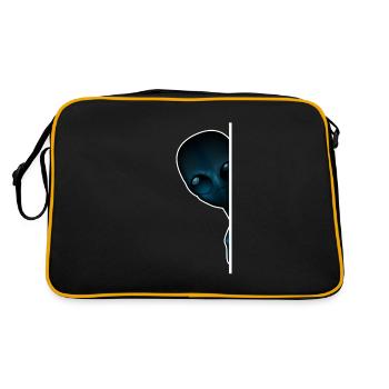 étranger - Sac Retro - noir/or - Dos