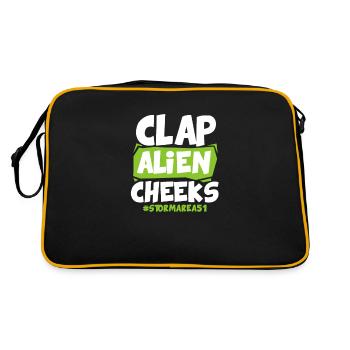 Storm Area 51 - Retro Bag - black/gold - Back