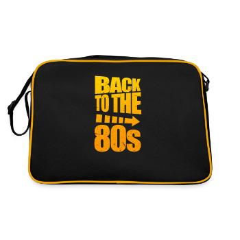 80 - Retro Bag - black/gold - Back