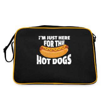 Hot Dog - Sac Retro - noir/or - Dos