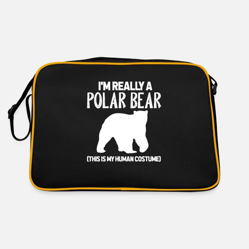 Polar Bear Polar Bear Polar Bear Bear Costume Gift Retro Bag