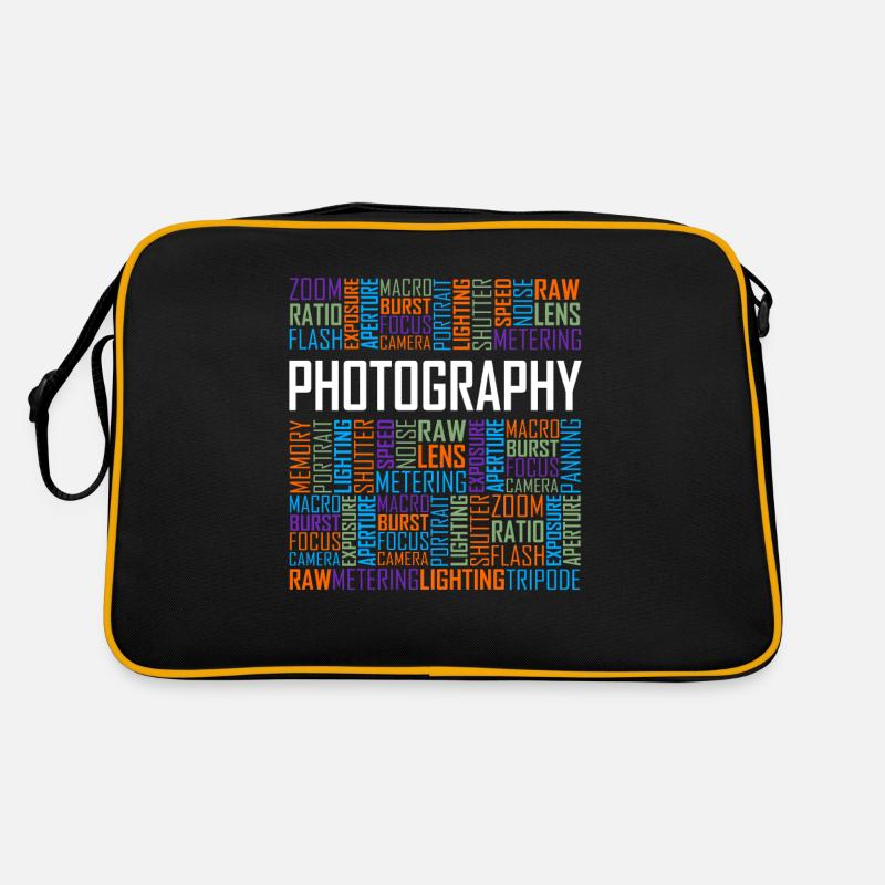 Mots de photographie Sac Retro